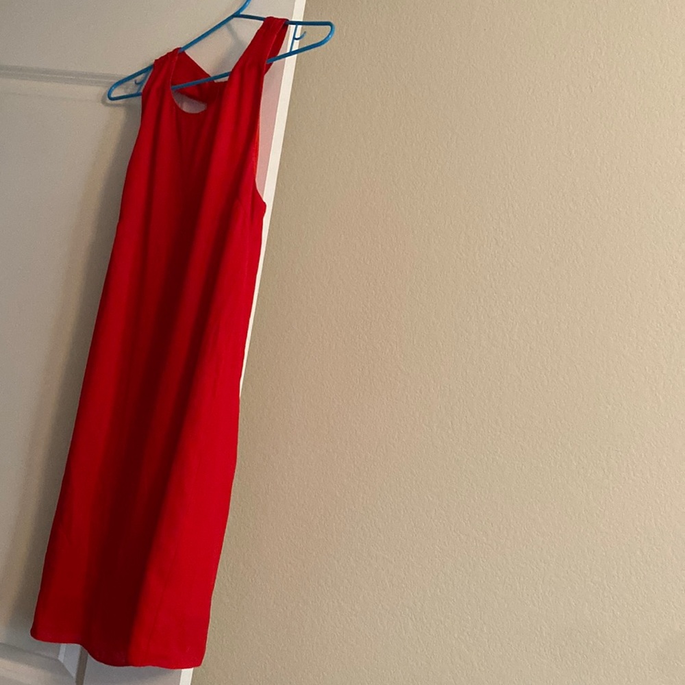 Red dress